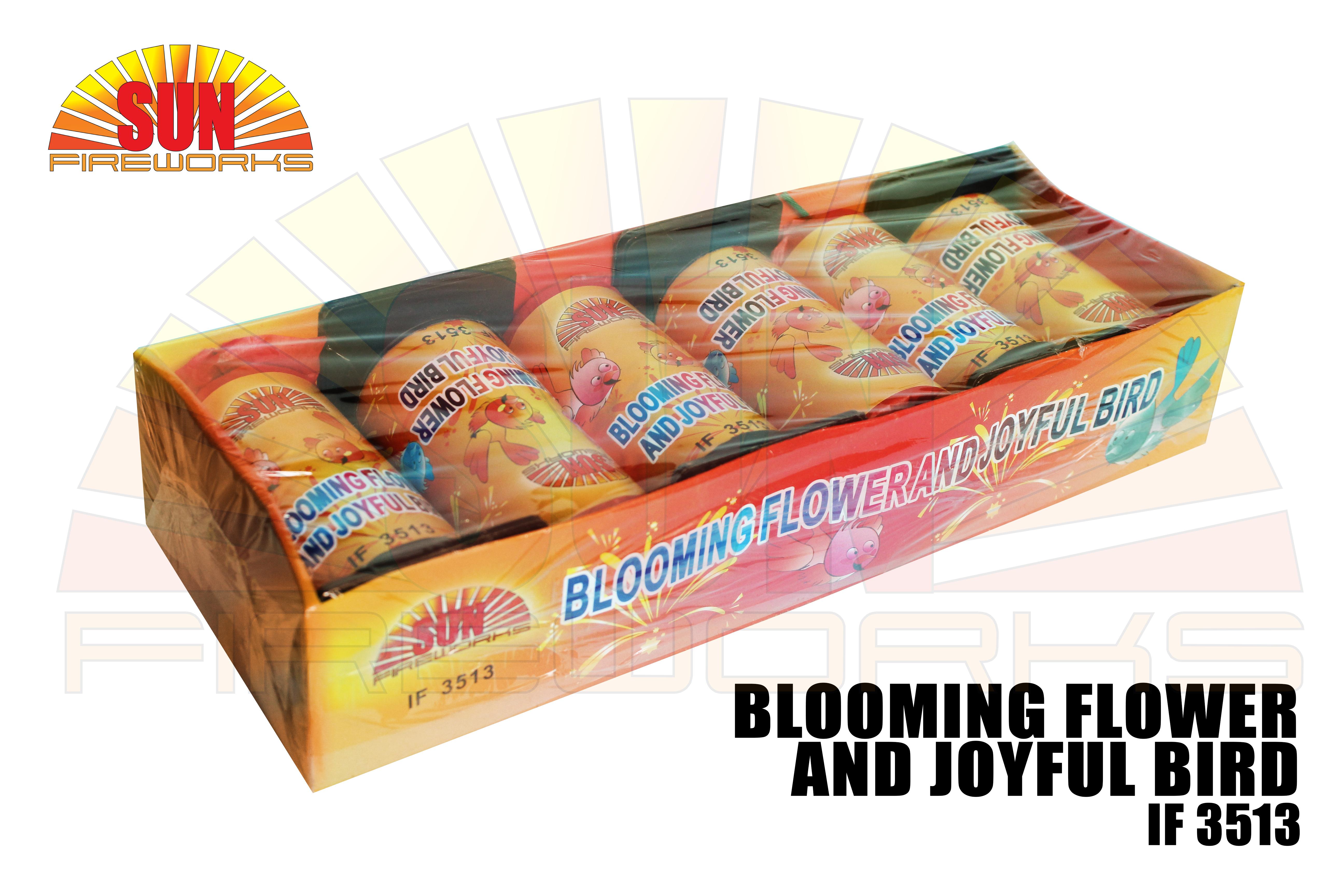 Blooming flower and joyful bird IF 3513